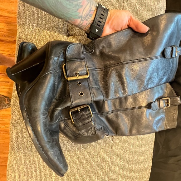 Spanish leather boots - Picture 6 of 16